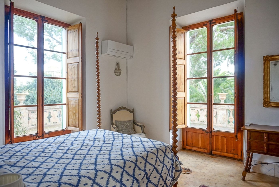 Historic 9-Bedroom Estate with Pool Between Palma & Son Vida