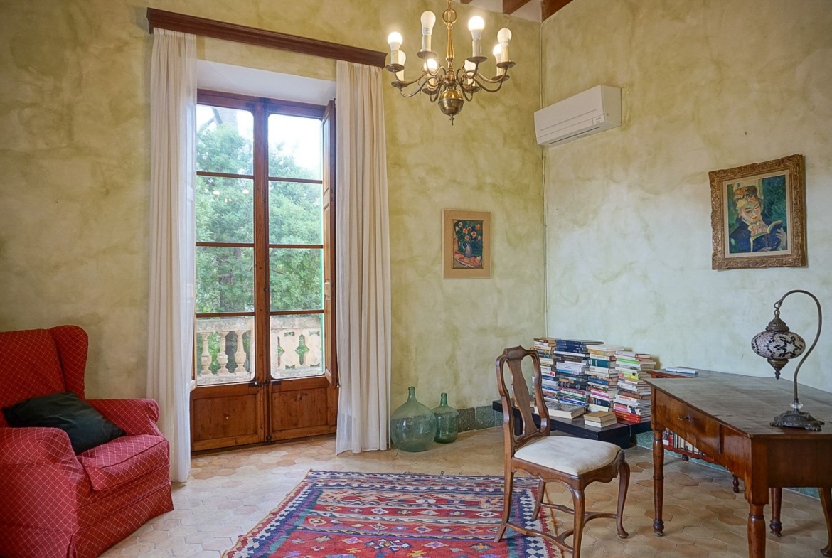 Historic 9-Bedroom Estate with Pool Between Palma & Son Vida