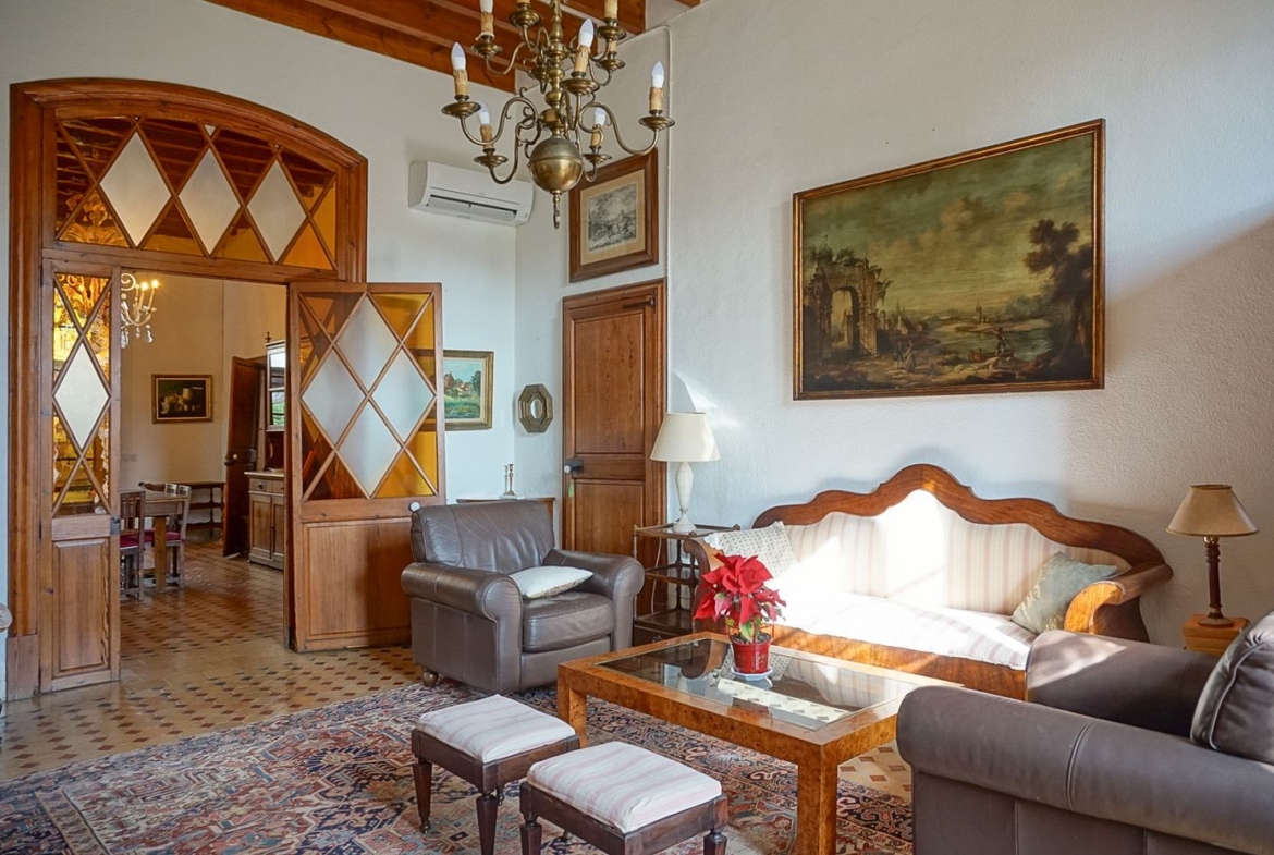 Historic 9-Bedroom Estate with Pool Between Palma & Son Vida