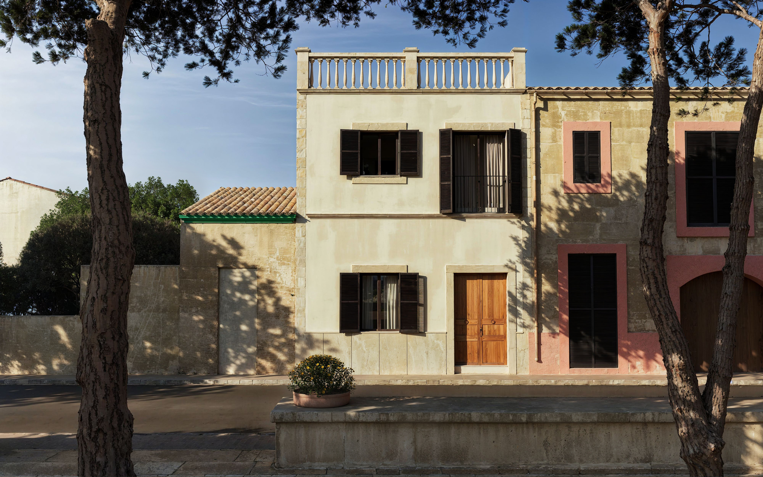 Casa de pueblo de obra nueva con piscina y rooftop en Ses Salines