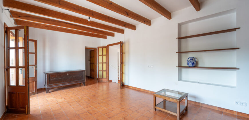 Casa de campo en alquiler en s’Alqueria Blanca con jardín y chimenea