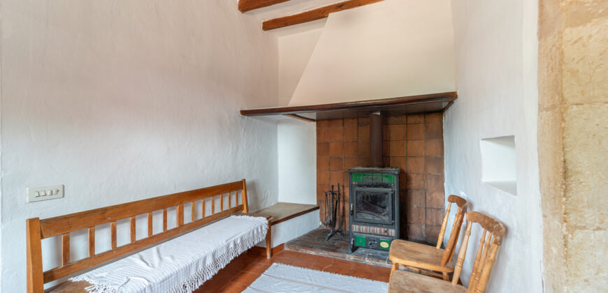 Casa de campo en alquiler en s’Alqueria Blanca con jardín y chimenea