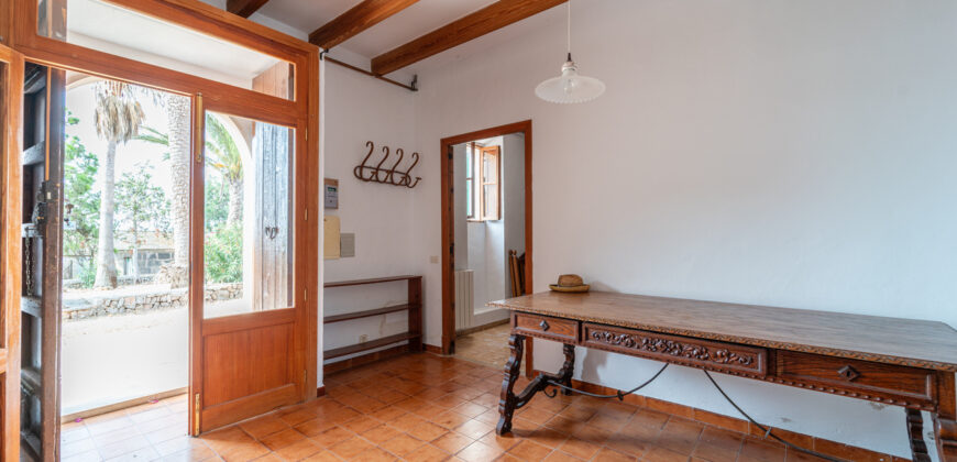 Casa de campo en alquiler en s’Alqueria Blanca con jardín y chimenea