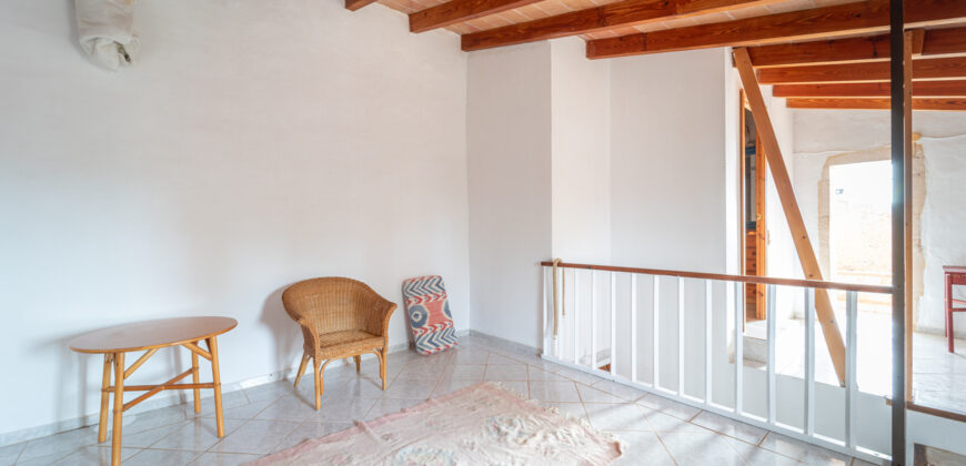 Casa de campo en alquiler en s’Alqueria Blanca con jardín y chimenea