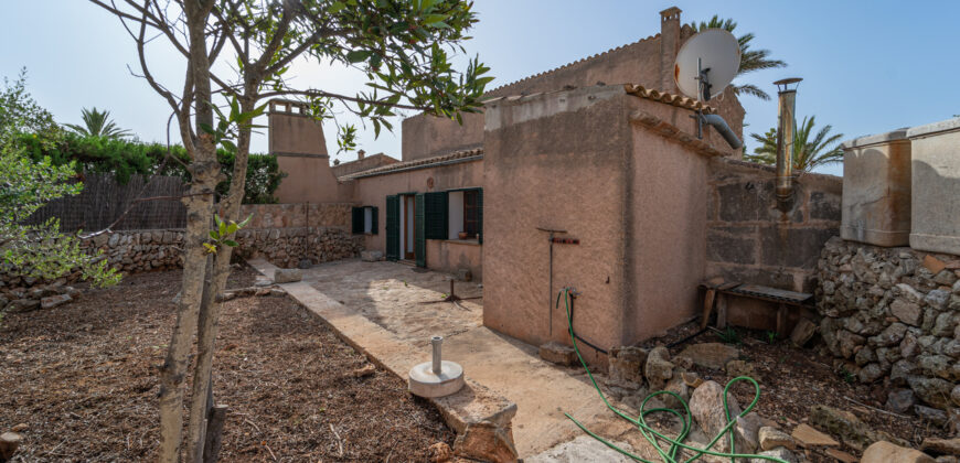 Casa de campo en alquiler en s’Alqueria Blanca con jardín y chimenea