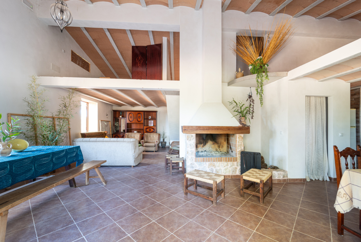 Country house for sale in Campos with land and private well