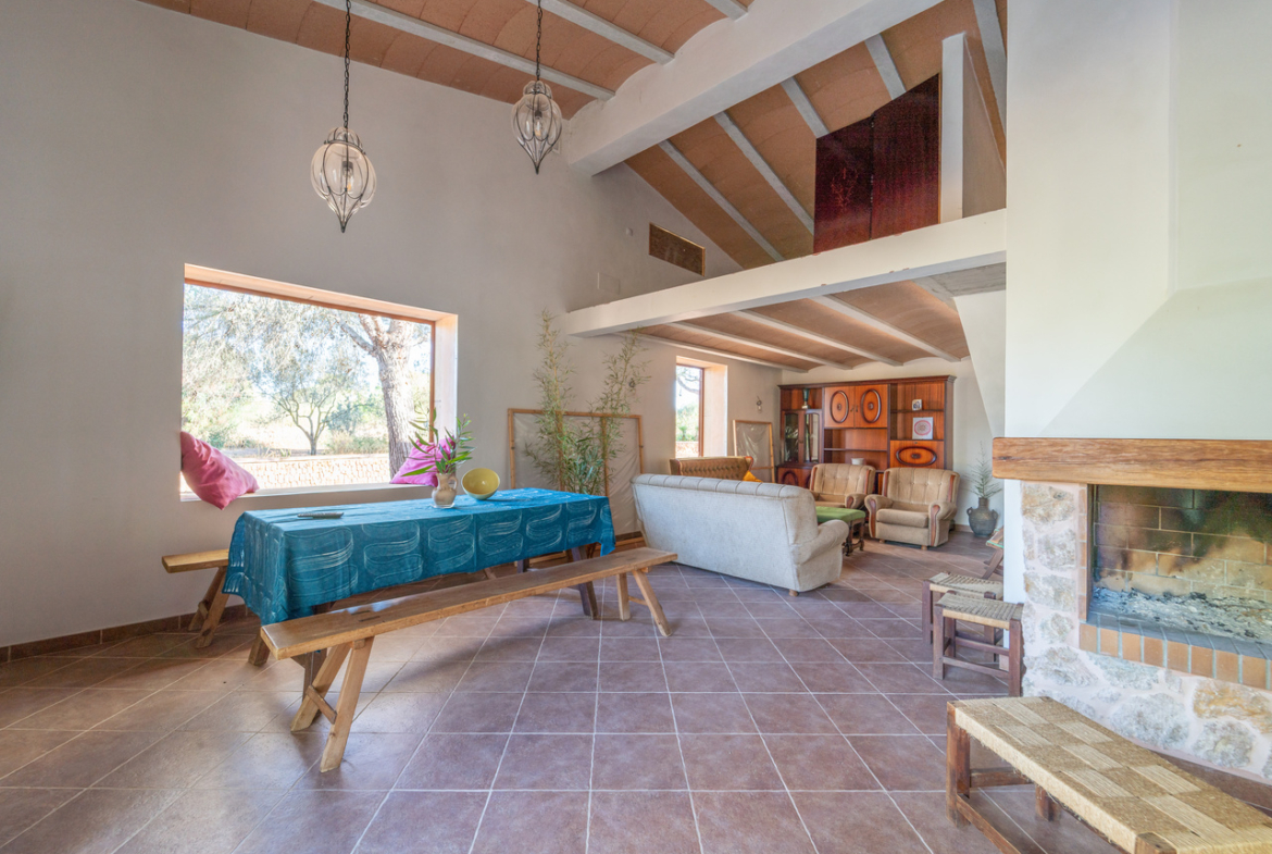 Country house for sale in Campos with land and private well