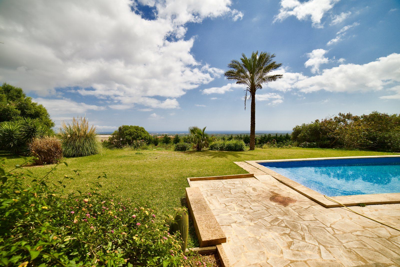 Casa de campo con vistas al mar en s'Horta, Santanyí