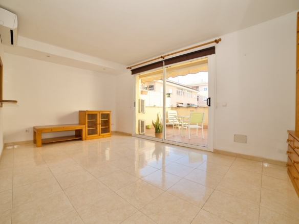 Piso con terraza en Campos, sureste de Mallorca