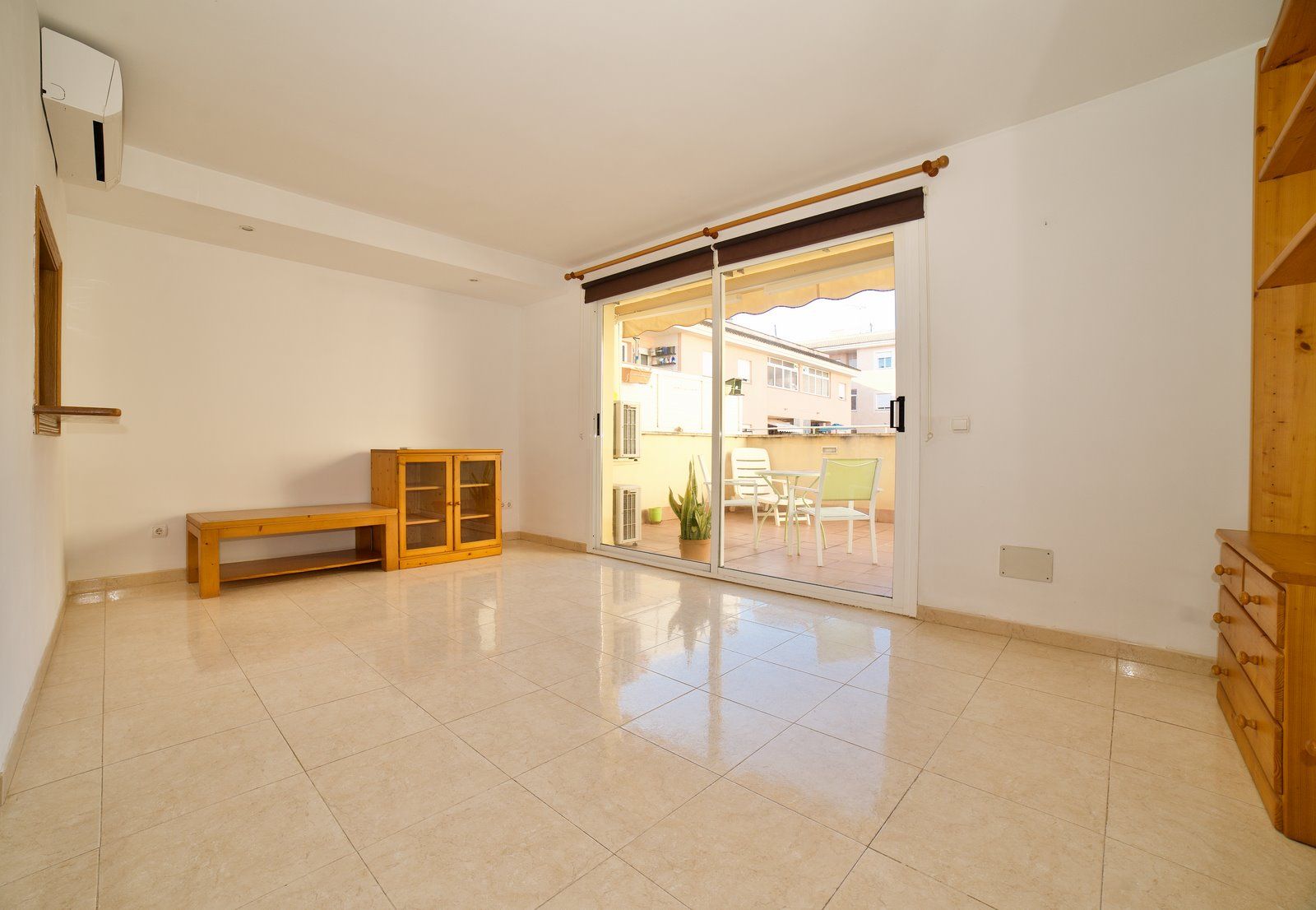 Piso con terraza en Campos, sureste de Mallorca