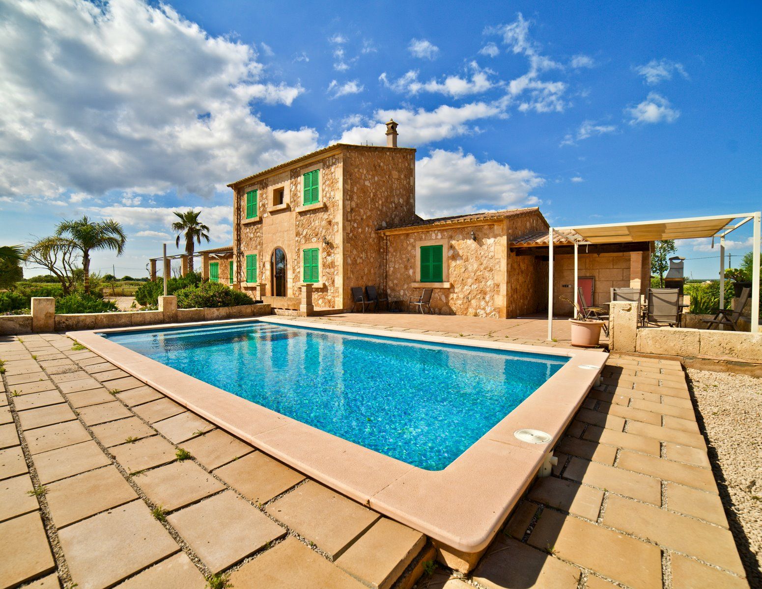 Country House with Pool Near Es Trenc Beach, Campos
