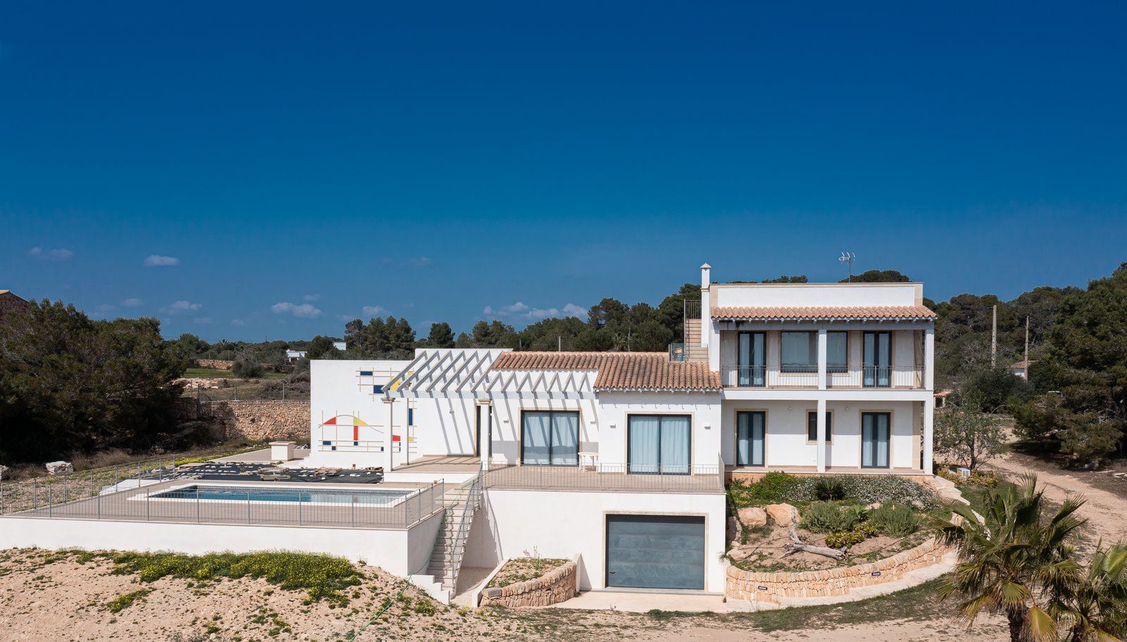 1-964-Villasyfincasmallorca.jpg Casa de campo en alquiler con piscina y vistas al mar, Colonia de Sant Jordi