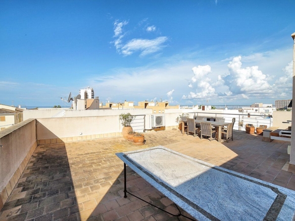 Ático con vistas al mar en Colonia de Sant Jordi