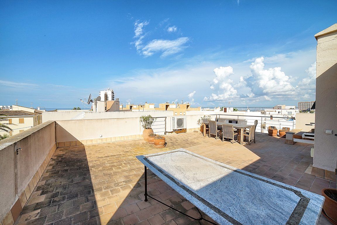 Ático con vistas al mar en Colonia de Sant Jordi
