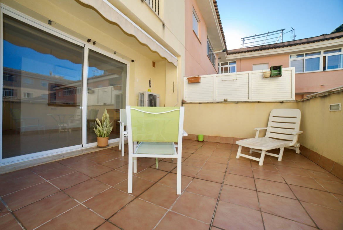 Piso con terraza en Campos, sureste de Mallorca