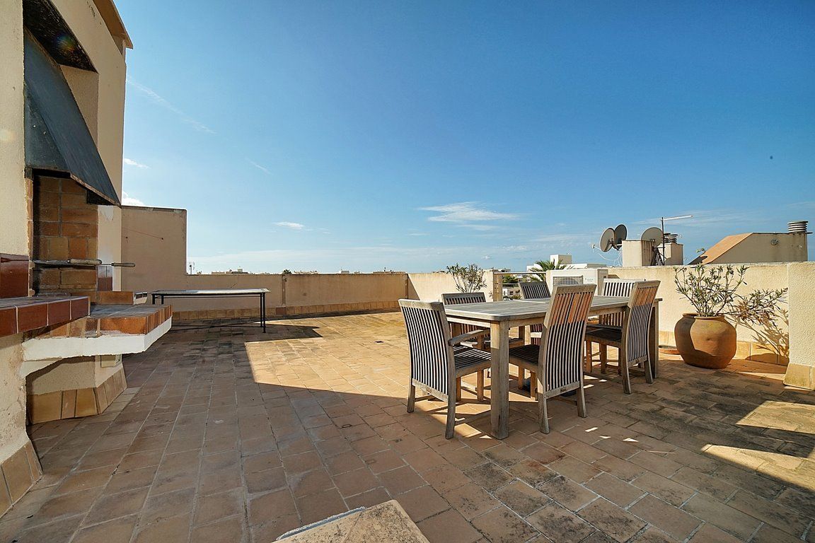 Ático con vistas al mar en Colonia de Sant Jordi