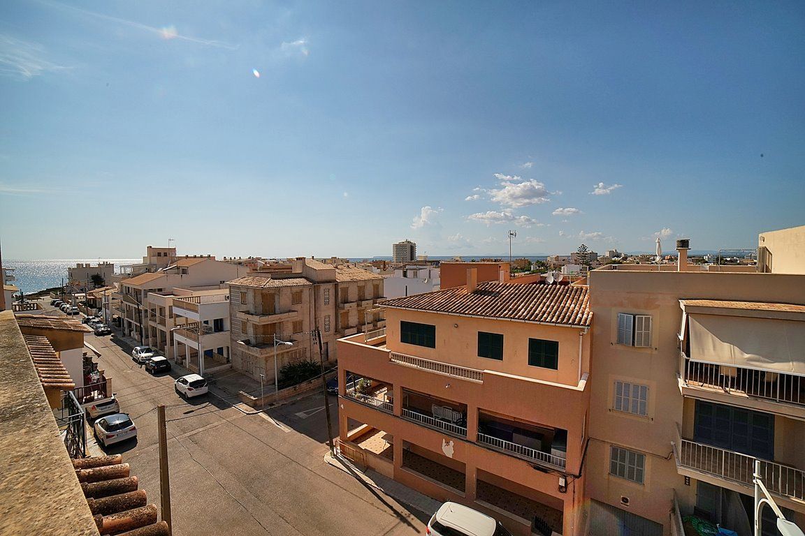 Penthouse mit Meerblick und Terrassen in Colonia de Sant Jordi