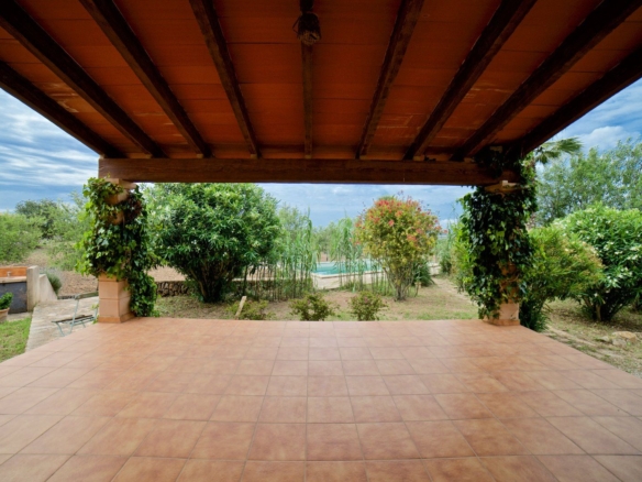 Landhaus mit Pool und Meerblick bei Santanyí – Mallorca