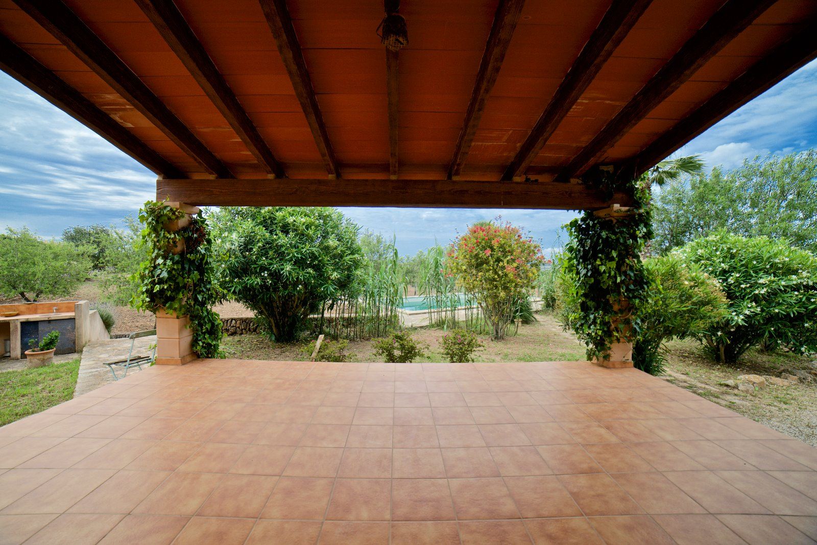 Landhaus mit Pool und Meerblick bei Santanyí – Mallorca