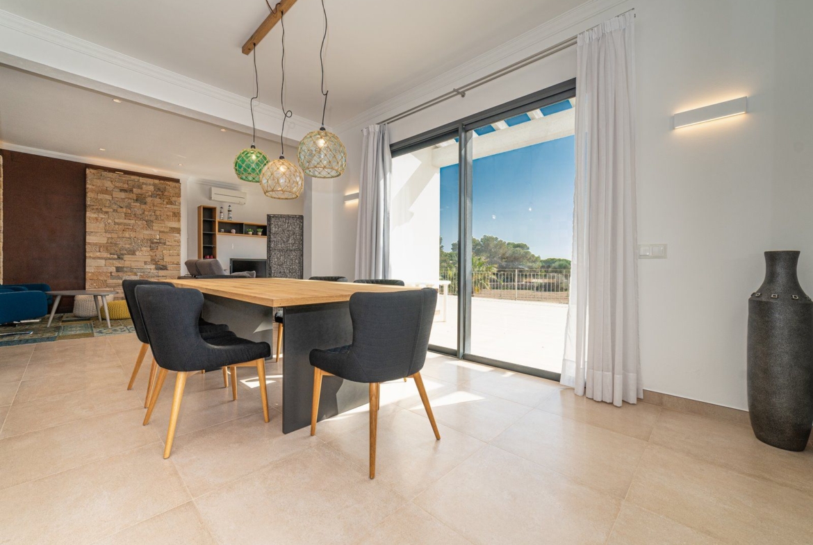 Casa de campo en alquiler con piscina y vistas al mar, Colonia de Sant Jordi