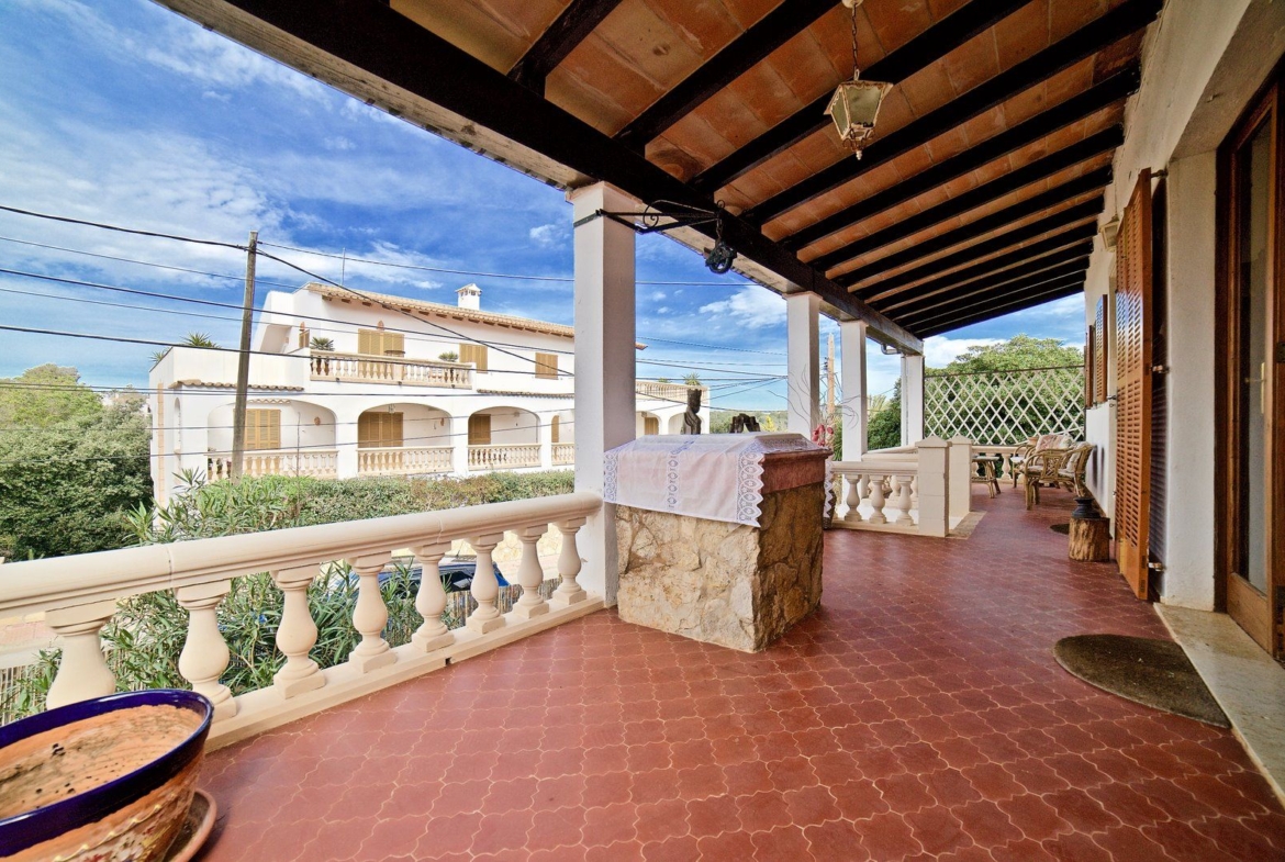 Spacious House With Garden & Terraces in Cala Santanyí, 3 Min to Beach