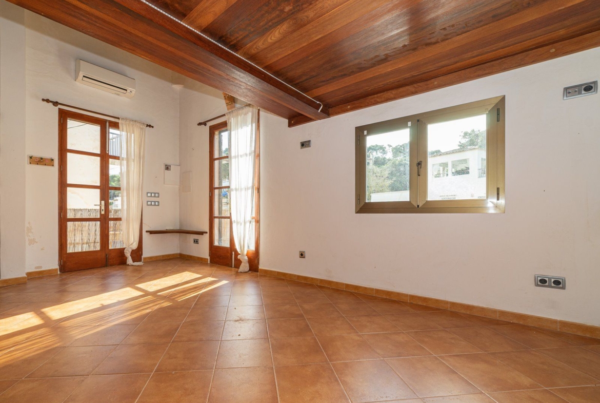 Alquiler junto al mar en Cala Figuera: loft rústico con terraza y vistas