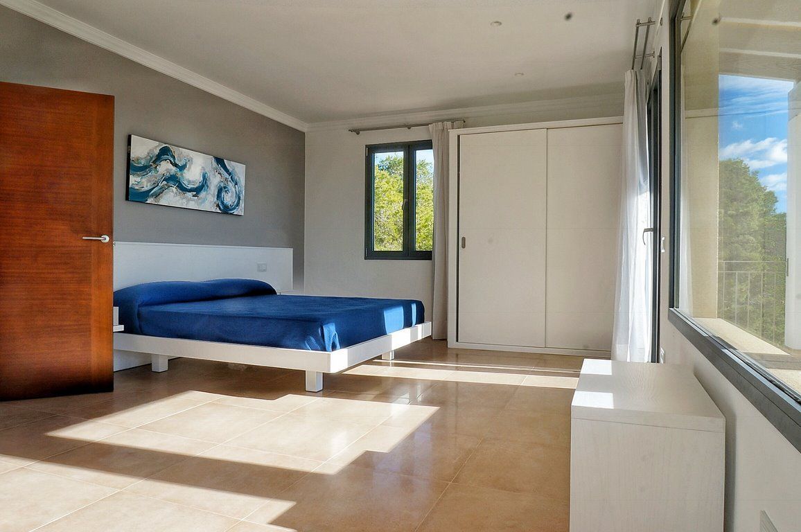 Casa de campo en alquiler con piscina y vistas al mar, Colonia de Sant Jordi
