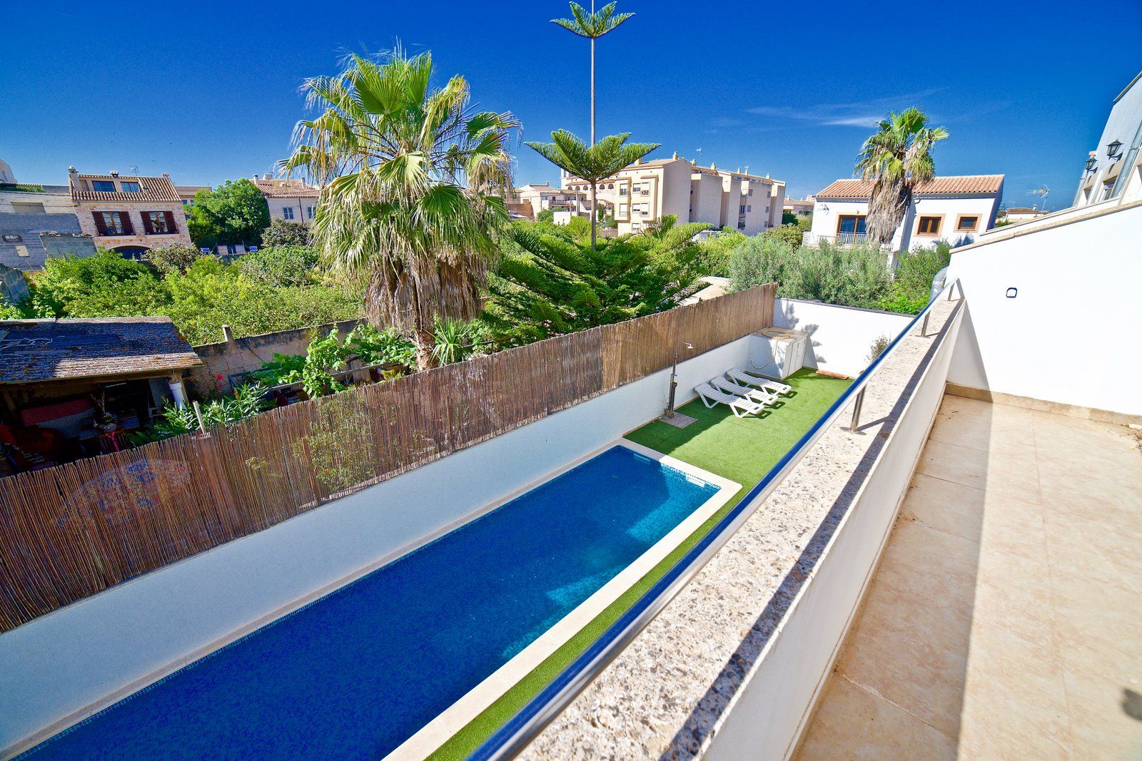 12-Villasyfincasmallorca-25.jpg Reihenhaus mit Pool zur Miete in Ses Salines | 3 Schlafzimmer