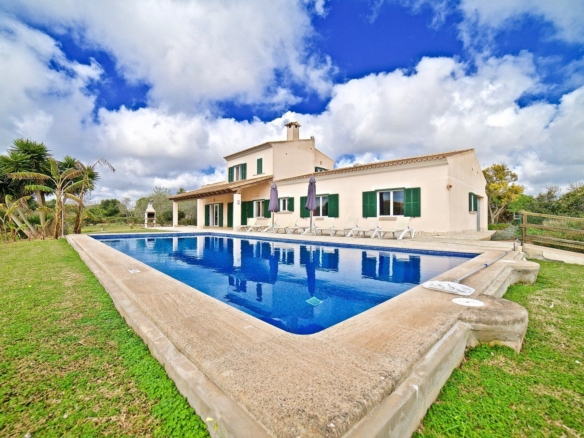 Landhaus mit Pool und Meerblick bei Portocolom, Santanyí