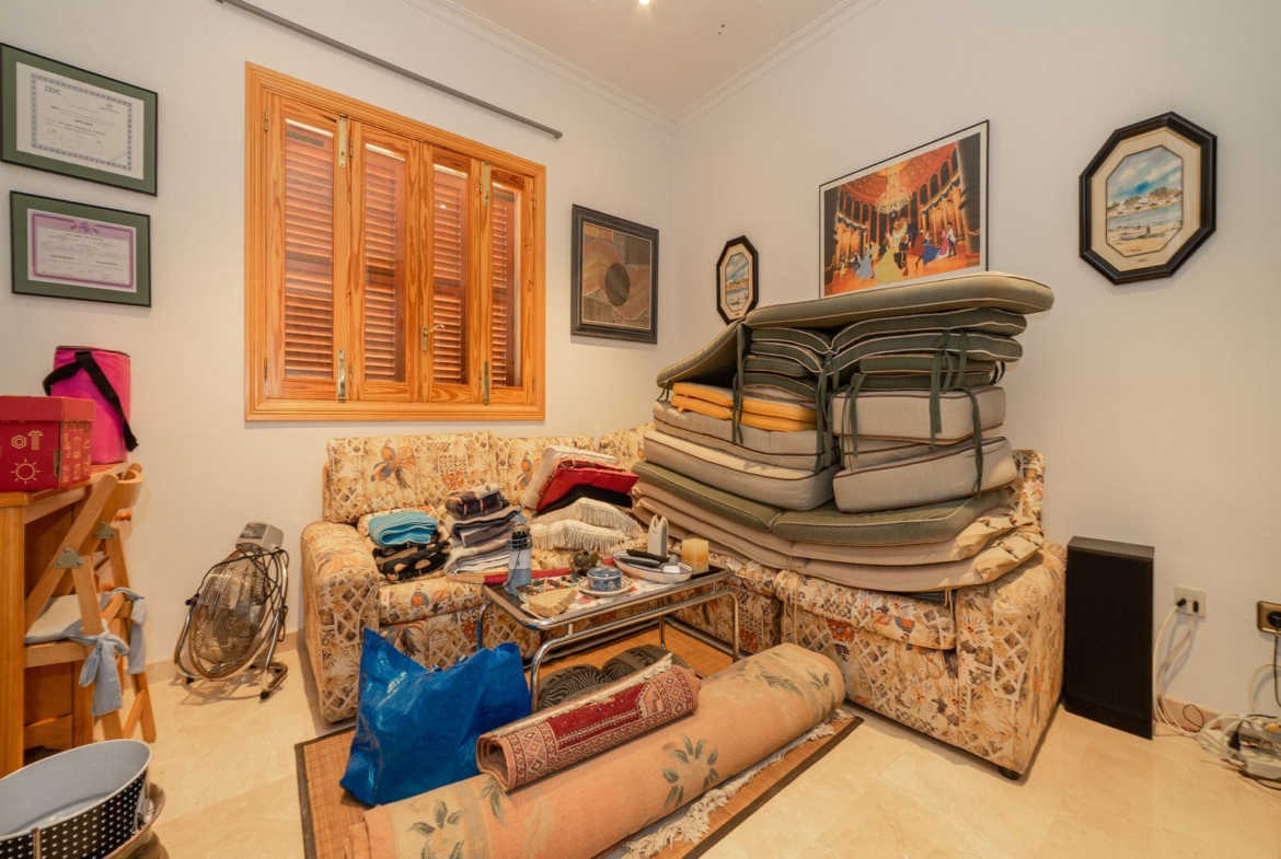 Villa con piscina en Sa Rápita, Campos — chalet esquinero