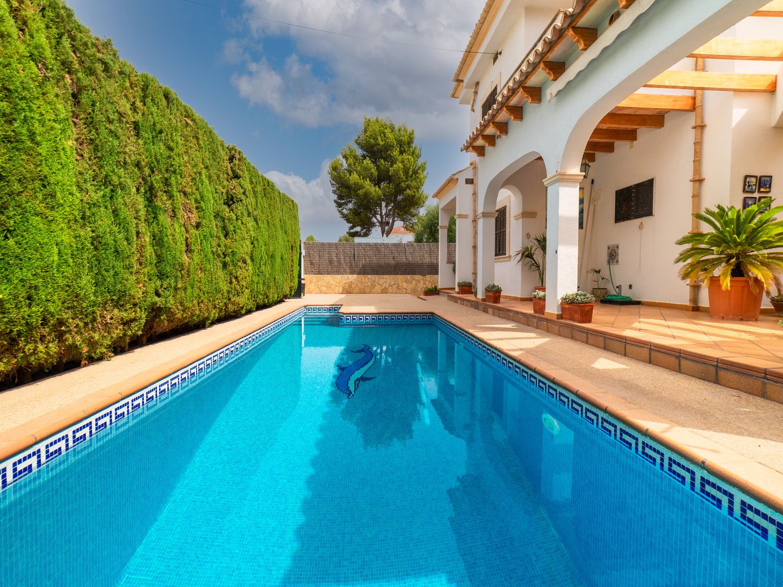 1220-4.jpg Villa con piscina en Sa Rápita, Campos — chalet esquinero