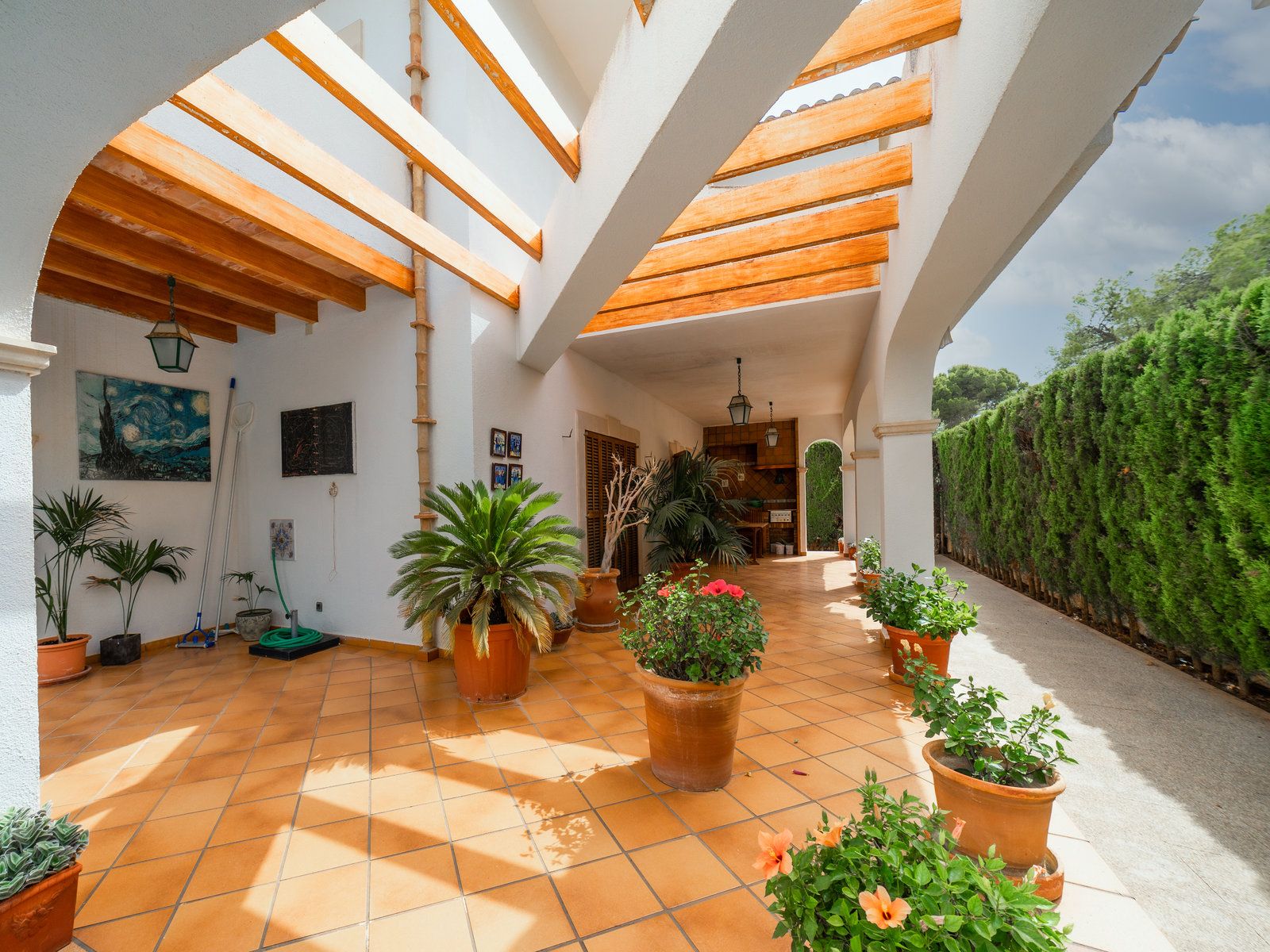 1220-6.jpg Villa con piscina en Sa Rápita, Campos — chalet esquinero