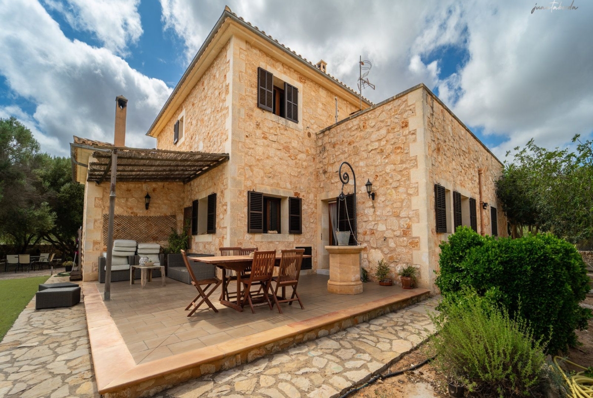 Stone Country House with Pool in Ses Salines | 3 Bed, 15,000 m² Plot