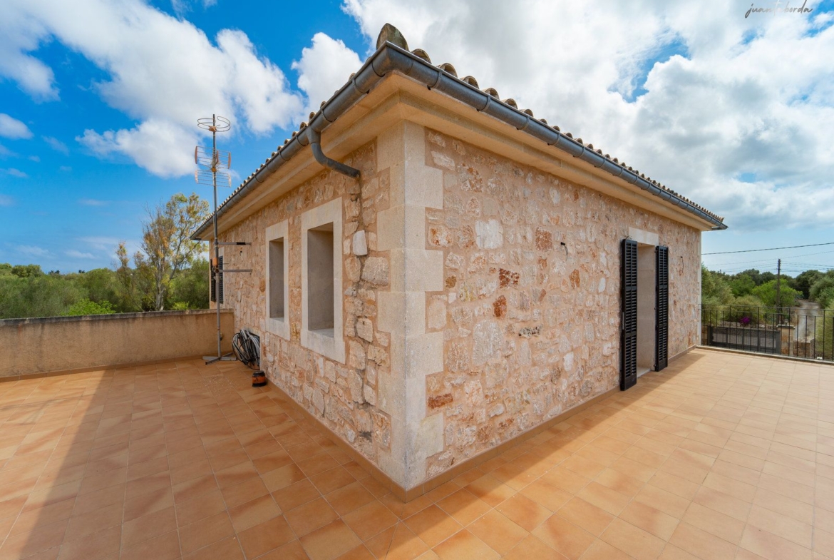 Stone Country House with Pool in Ses Salines | 3 Bed, 15,000 m² Plot