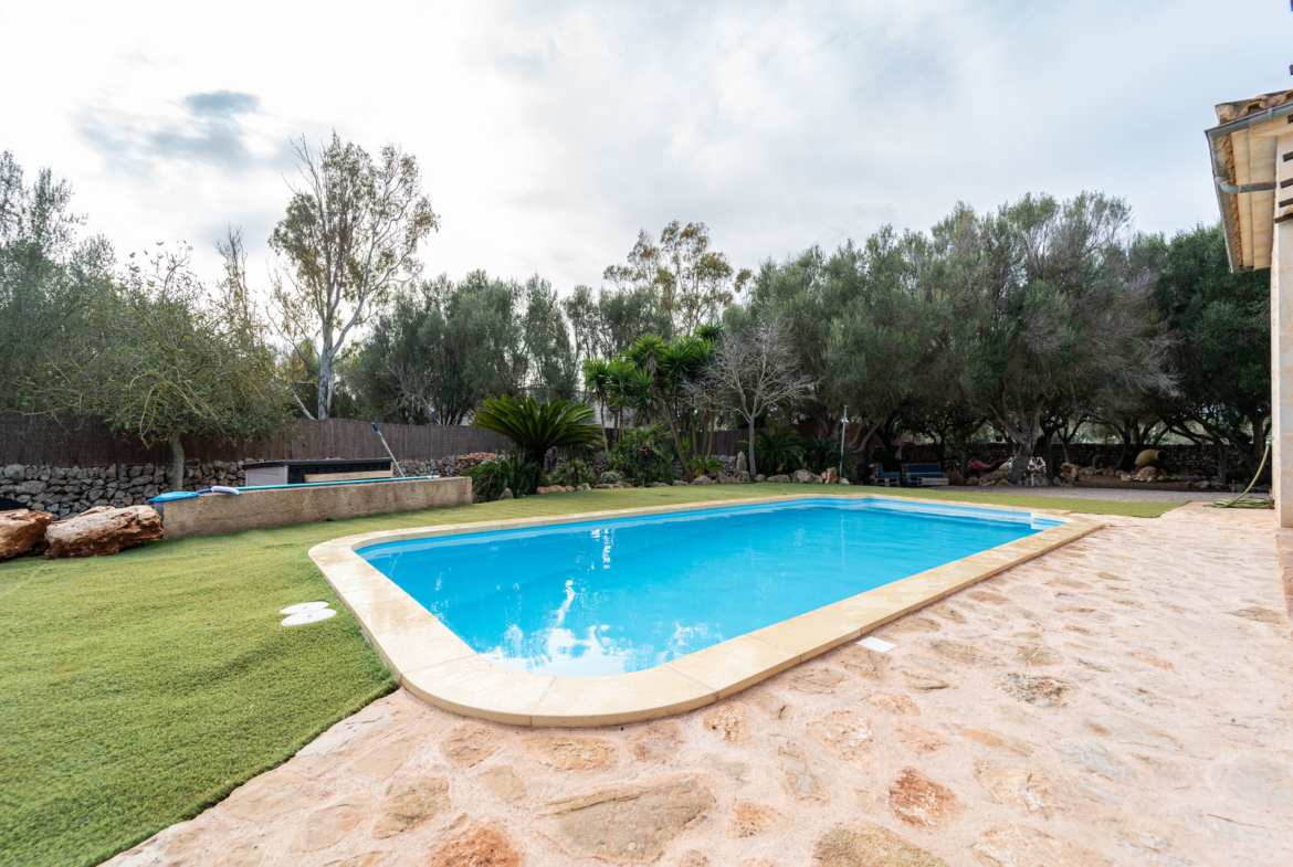 Stone Country House with Pool in Ses Salines | 3 Bed, 15,000 m² Plot