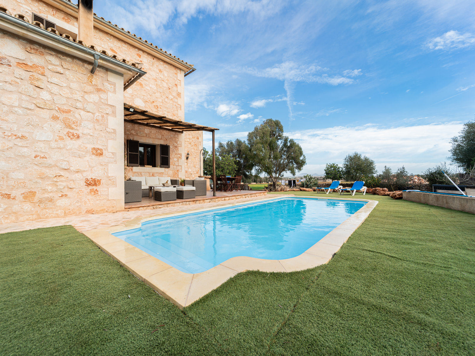 Stone Country House with Pool in Ses Salines | 3 Bed, 15,000 m² Plot