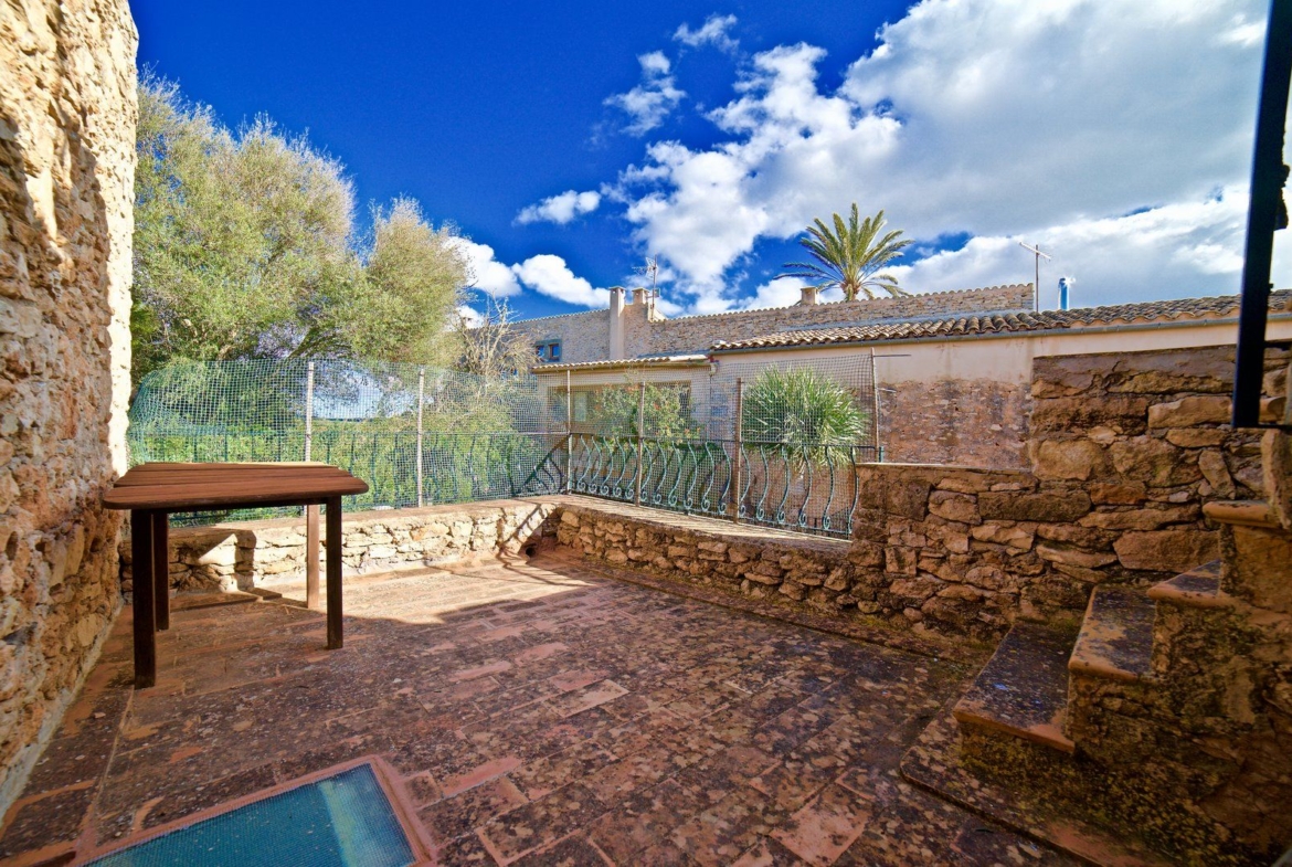 Charming Village House for Rent in Ses Salines with Garden