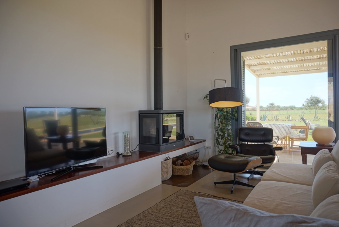 Casa de campo moderna junto a Es Trenc y Ses Covetes, Campos