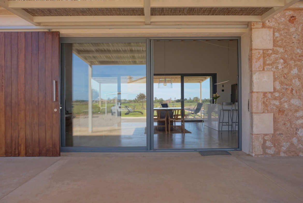 Casa de campo moderna junto a Es Trenc y Ses Covetes, Campos
