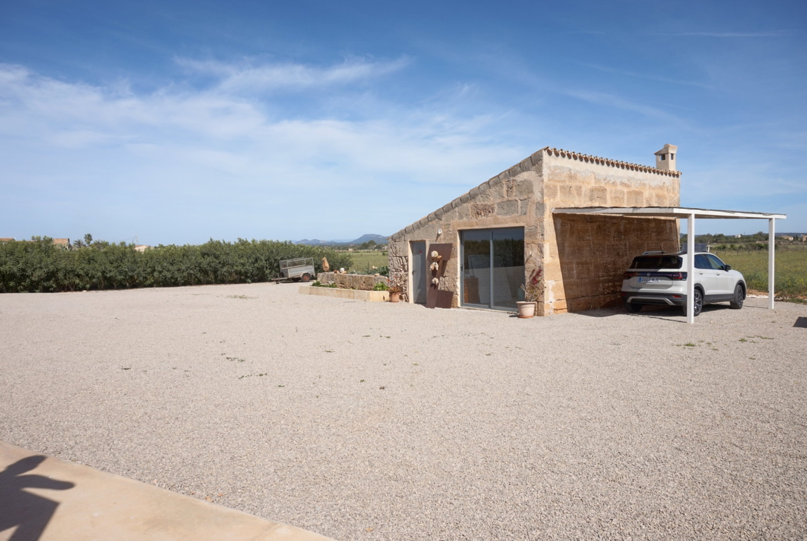 Casa de campo moderna junto a Es Trenc y Ses Covetes, Campos