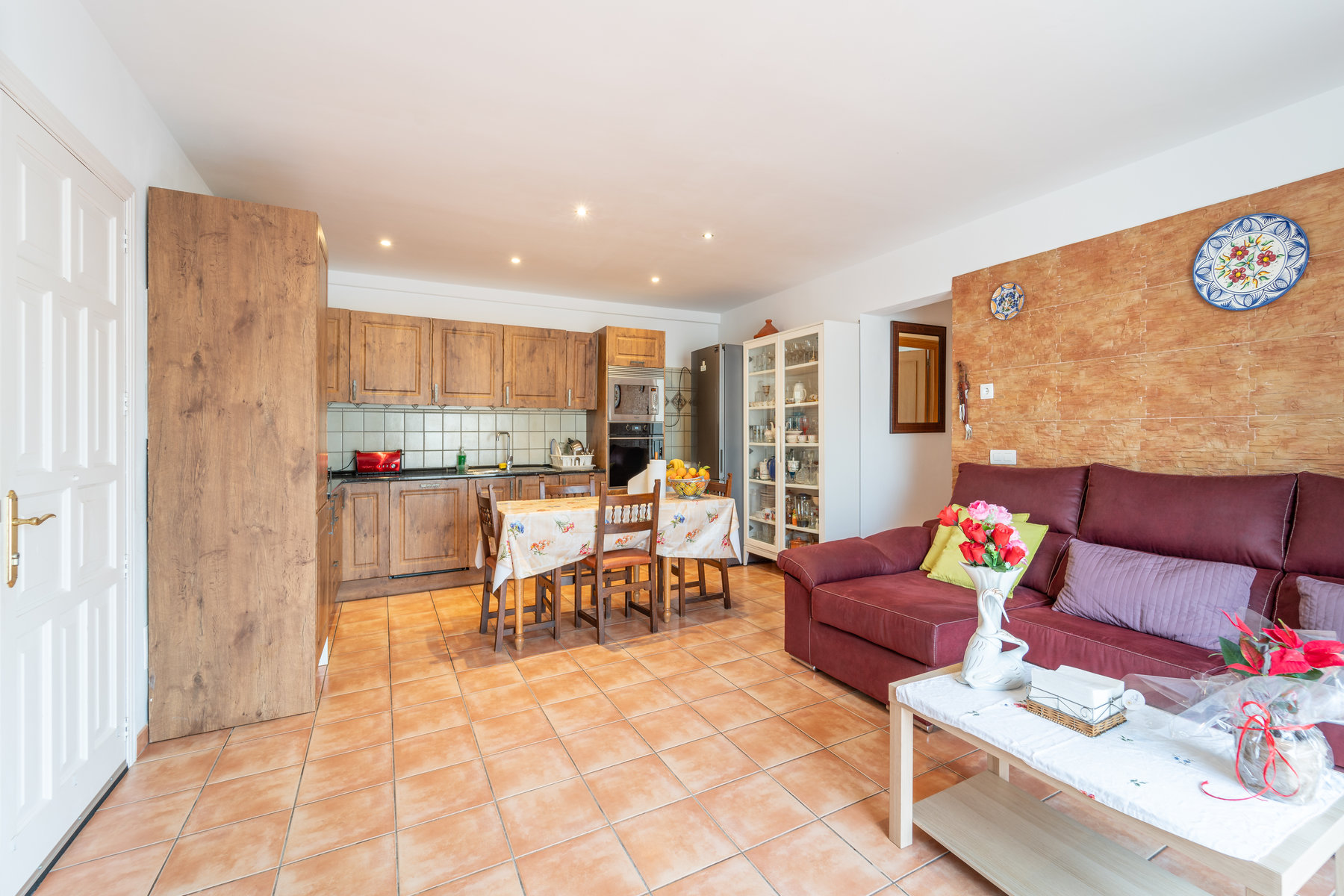 Piso luminoso de 3 habitaciones en venta en Campos, Mallorca