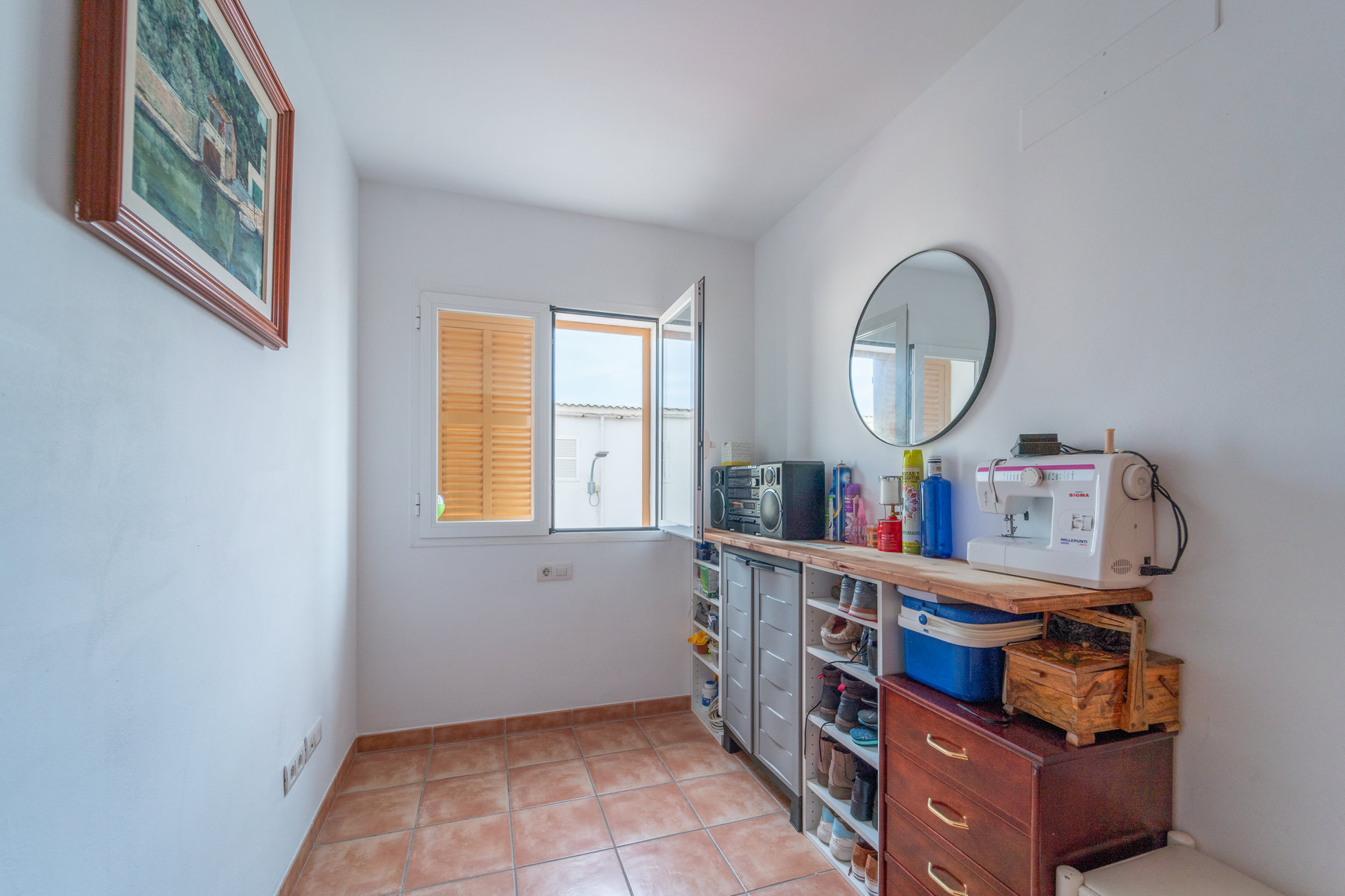 Piso luminoso de 3 habitaciones en venta en Campos, Mallorca
