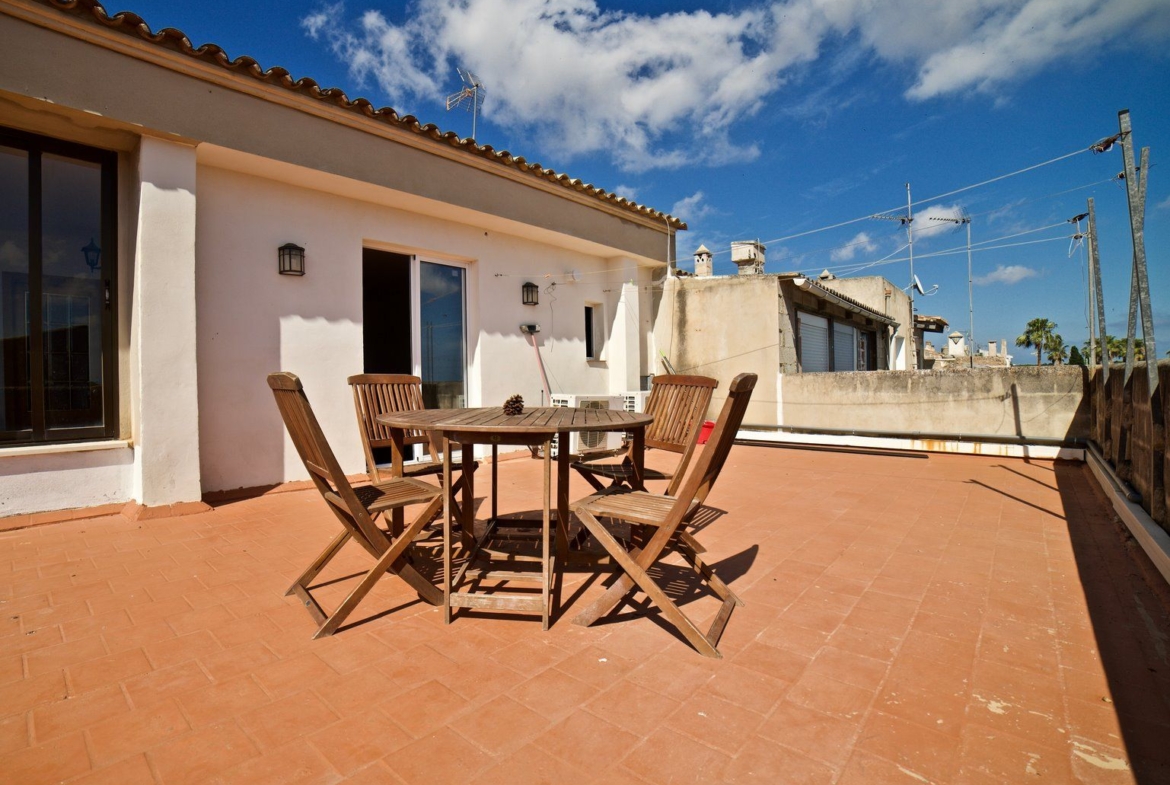 Ático reformado en venta en Ses Salines con terraza