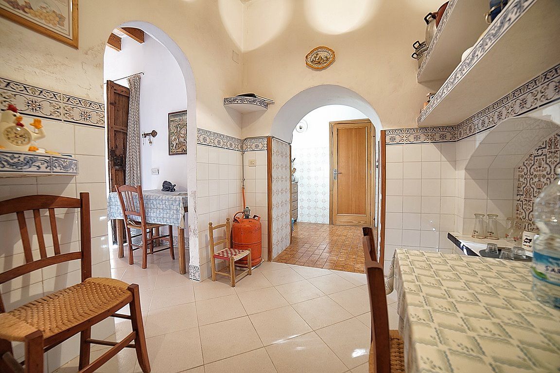 Village House in Ses Salines With Terrace & Fireplace