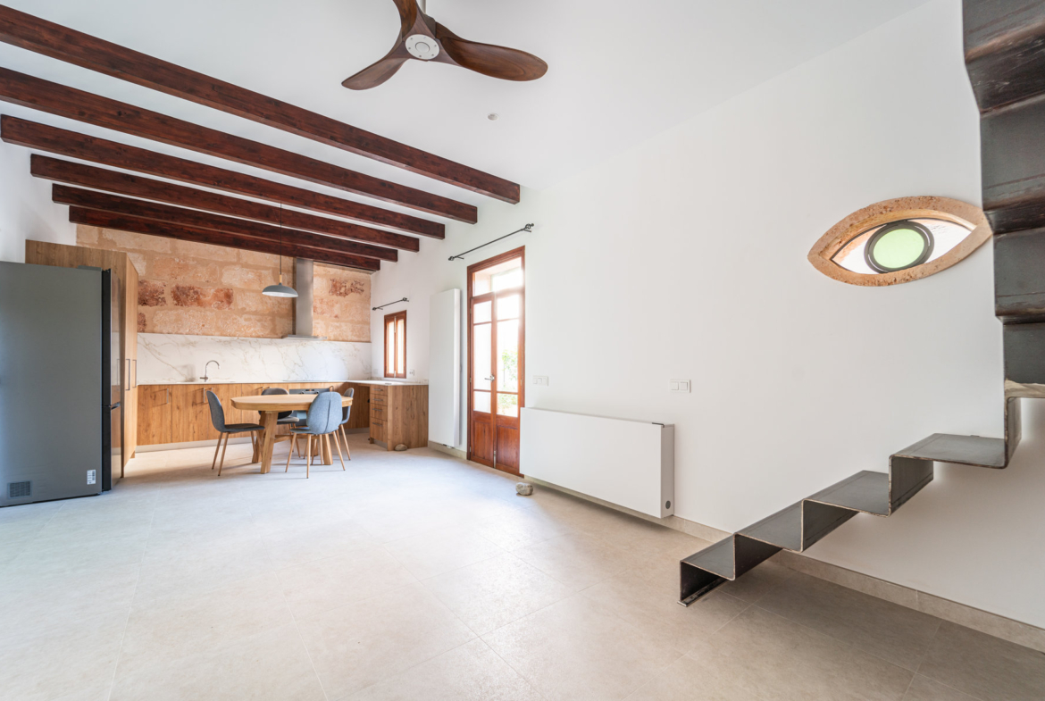 Fully Renovated Village House With Patio to Rent in Ses Salines