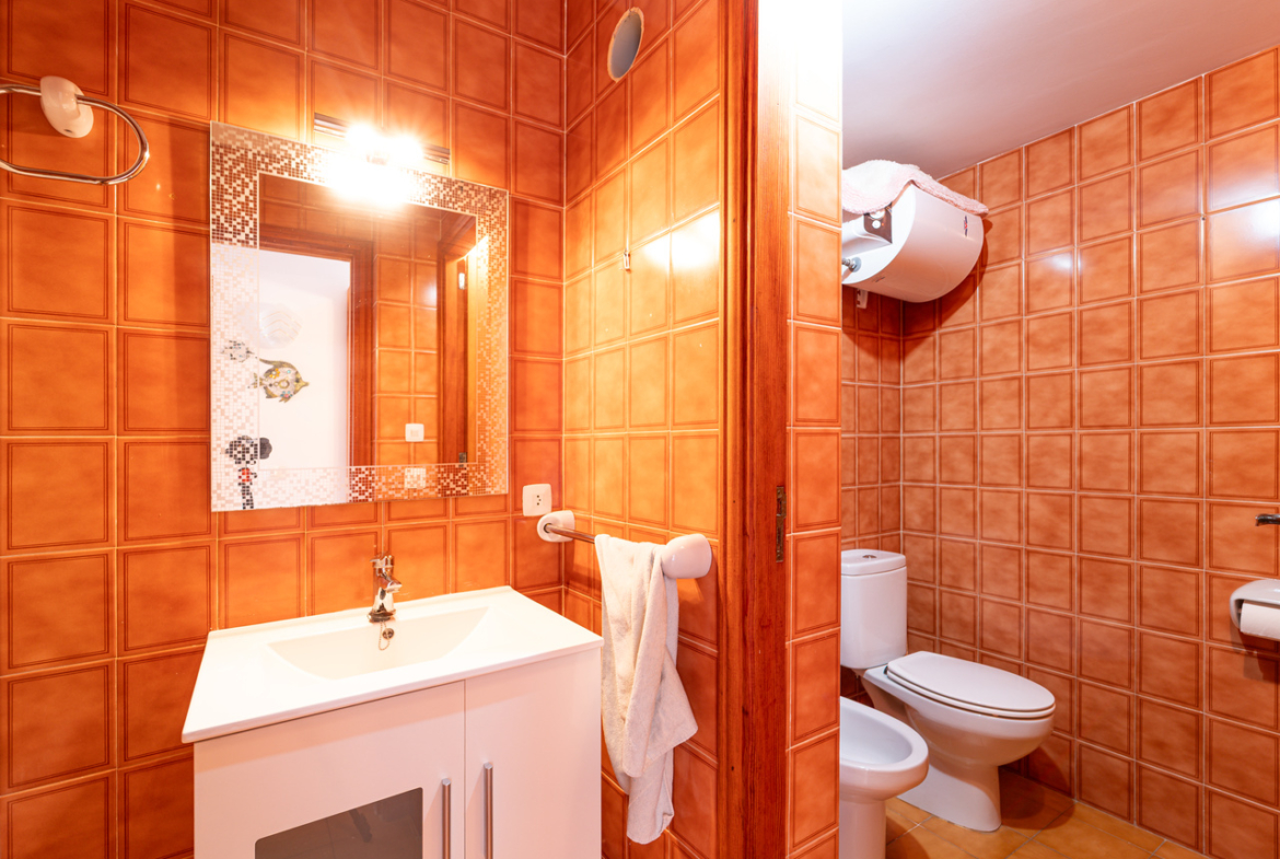 Möblierte Wohnung mit großer Terrasse, 300 m vom Meer, Colonia de Sant Jordi