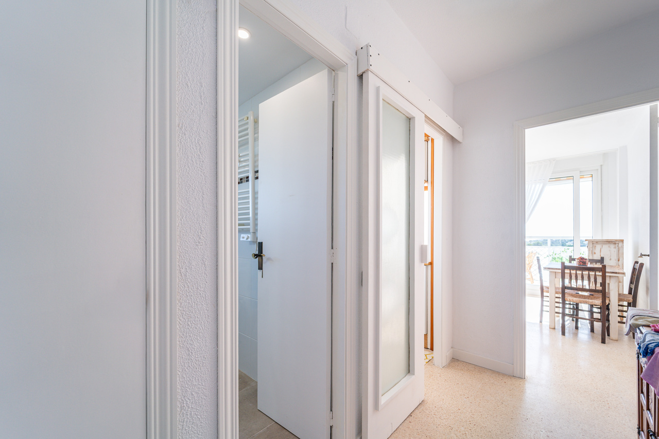 Apartamento en alquiler con terraza y vistas al mar en Calas de Mallorca