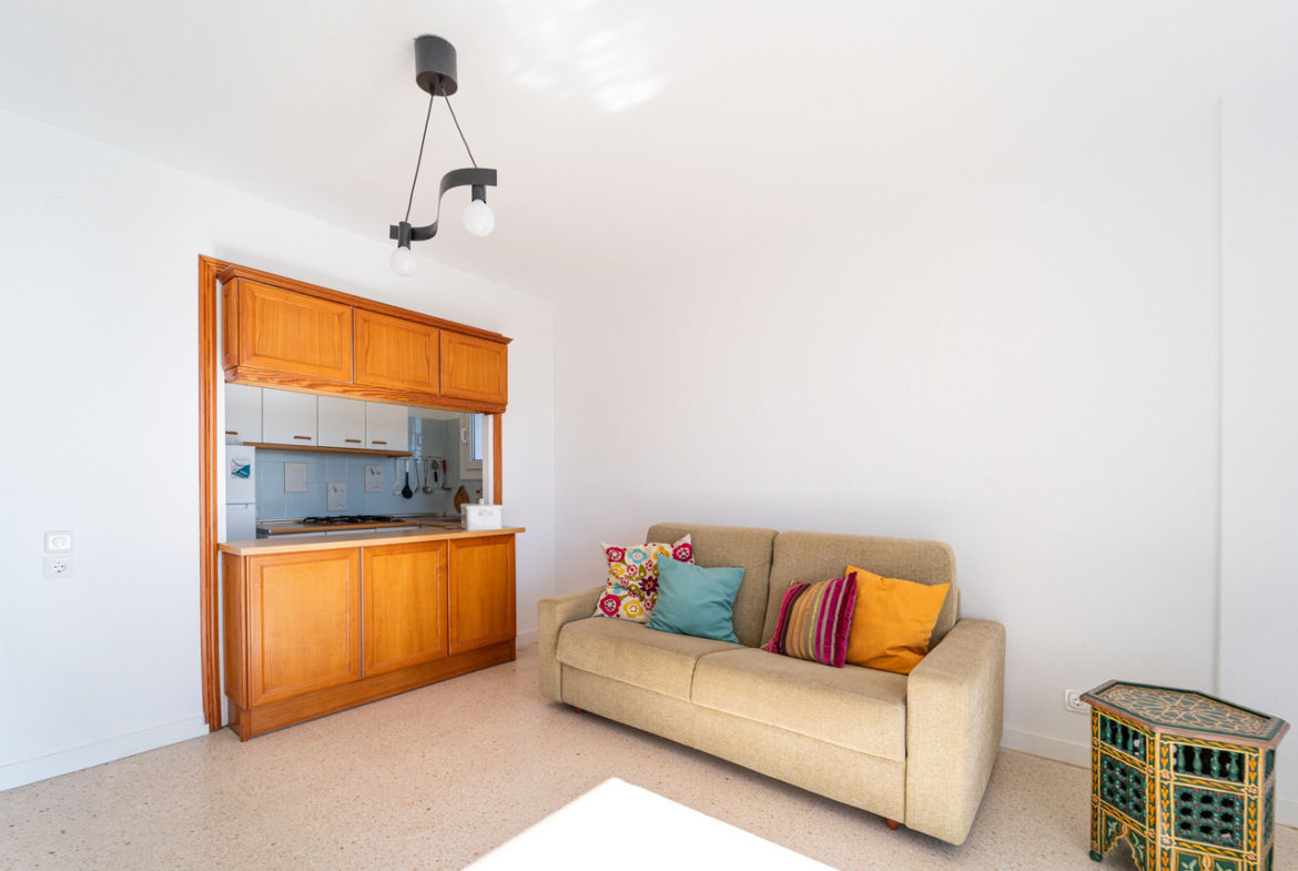 Apartamento en alquiler con terraza y vistas al mar en Calas de Mallorca