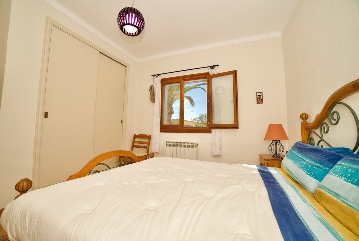 Chalet amueblado en alquiler cerca de Cala Santanyí con jardín