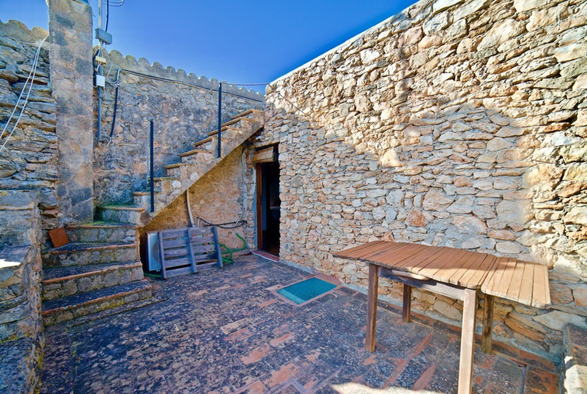 Charming Village House for Rent in Ses Salines with Garden